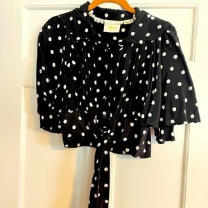 Maeve polka dot top.